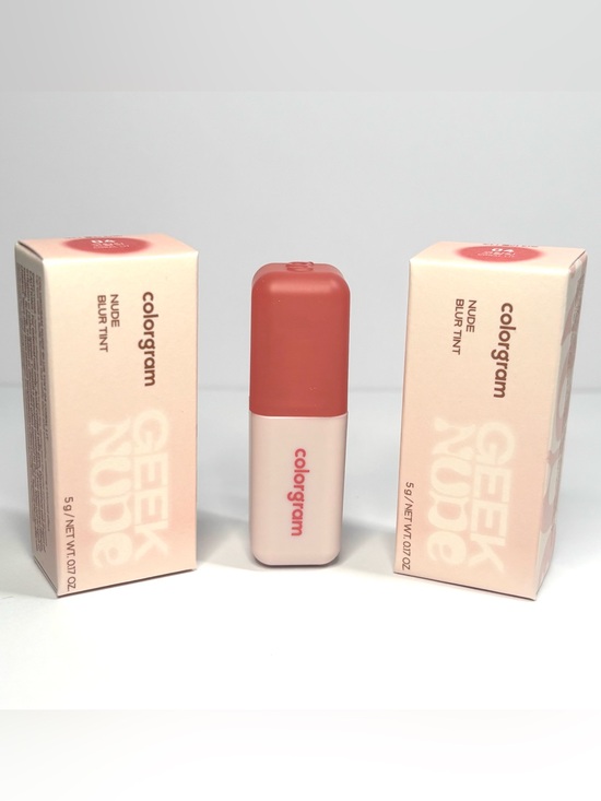 COLORGRAM Other - Set of TWO COLORGRAM Nude Blur Lip Tints in Shade 04 - Coral Lit